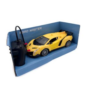 Auto Zdalnie Sterowane Road Master 1:20 – Żółte Sportowe (RC)
