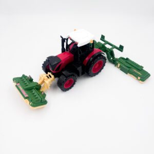 Traktor z Zestawem Kosiarek Rotacyjnych (Model 1:32)