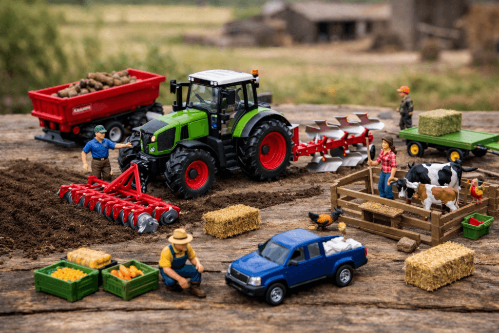 Read more about the article 5 powodów, dla których traktor zabawka zmienia życie Twojego dziecka