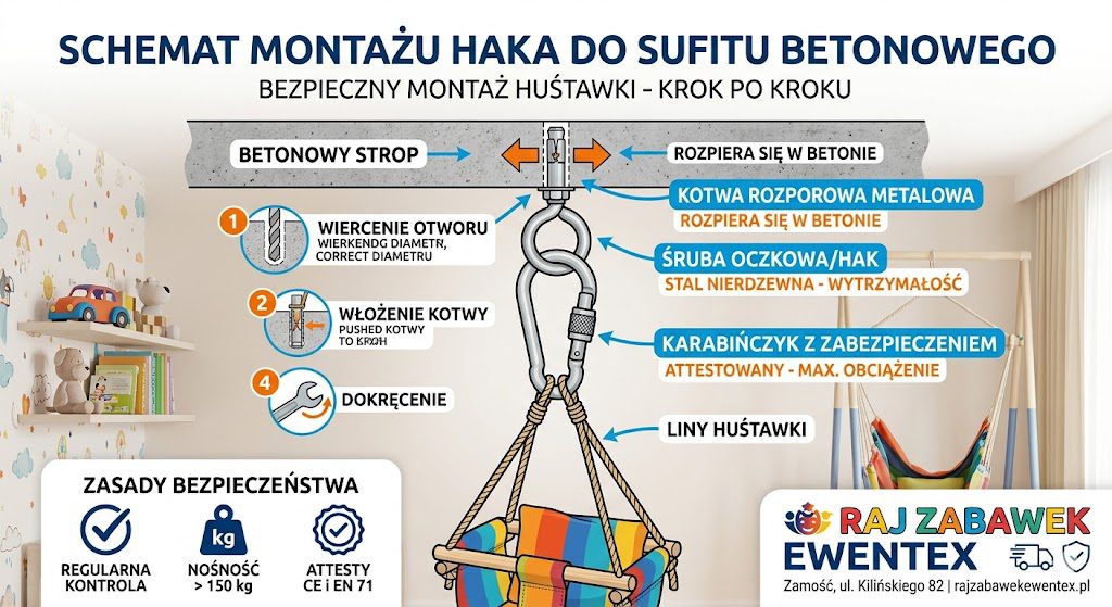 Read more about the article 4 porady jak zamontować huśtawkę dla dziecka