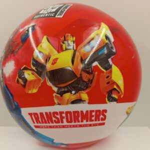 Piłka Gumowa Transformers dla Dzieci – Czerwona Piłka Bumblebee dla Chłopców od 3 lat