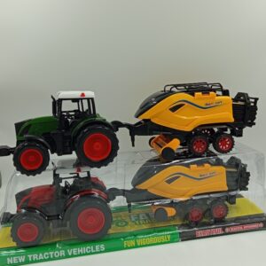 Traktor z Nowoczesną Prasą Bundle Truck dla Dzieci, maszyna rolnicza od 3 lat