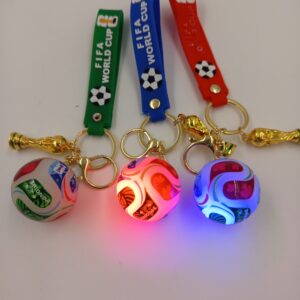 Brelok z Świecącą Piłką Nożną FIFA World Cup z Trofeum dla Dzieci – Raj69