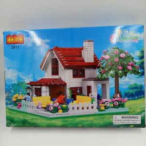 Klocki COGO 2811 Holiday Bungalow — Domek Wakacyjny z Ogrodem – Raj32