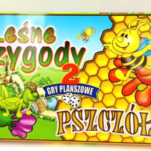 Leśne Przygody i Pszczółki 2w1 Gra Planszowa dla Dzieci – Raj53