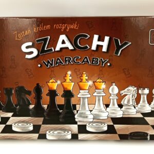 Szachy i Warcaby 2w1 Polska Gra Planszowa dla Dzieci i Dorosłych – Raj54