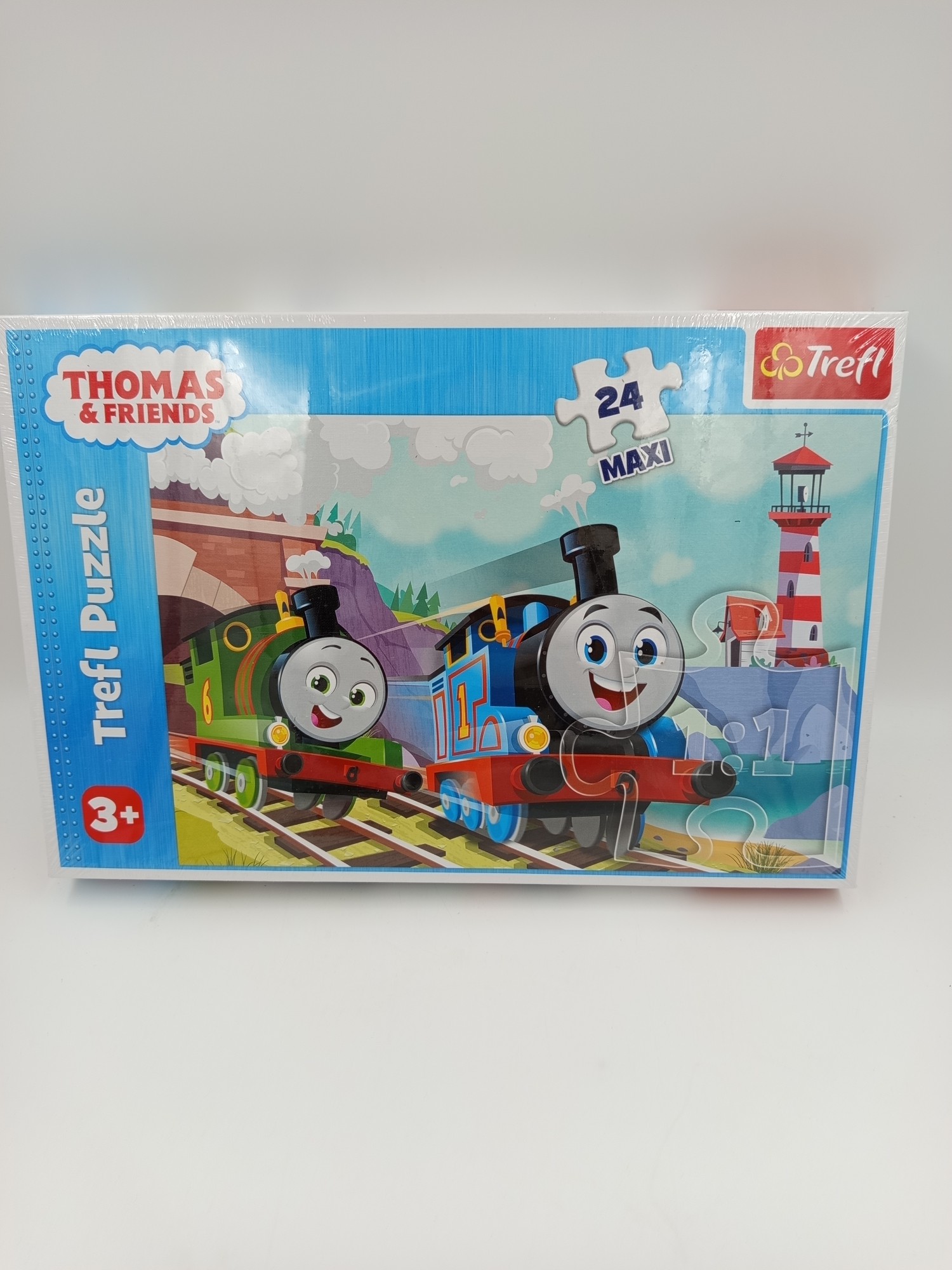 puzzle Tomek i Przyjaciele Trefl 24 Maxi – lokomotywy Tomek i Piotruś