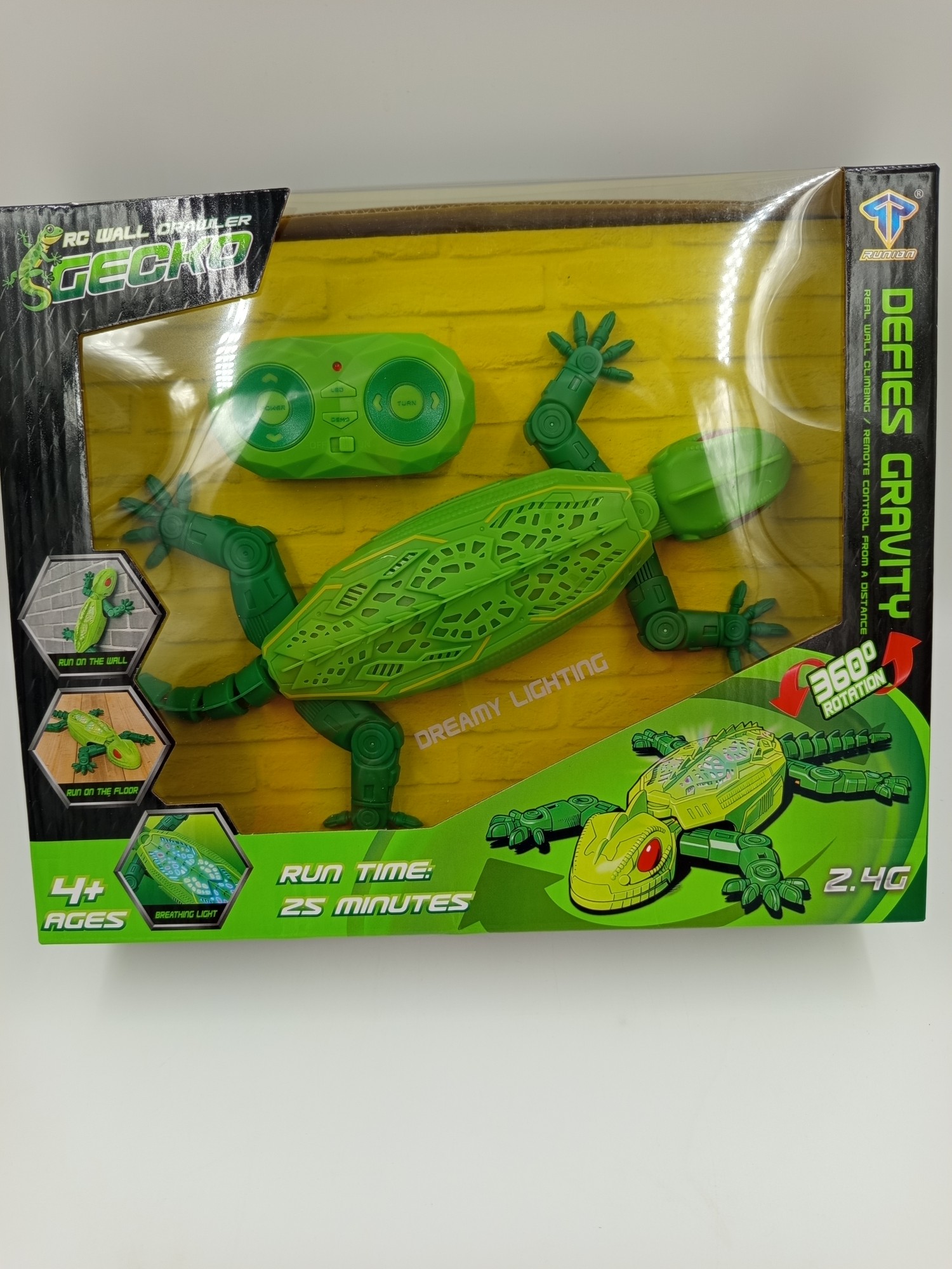 gekon RC Wall Crawler Gecko w pudełku 2,4 GHz
