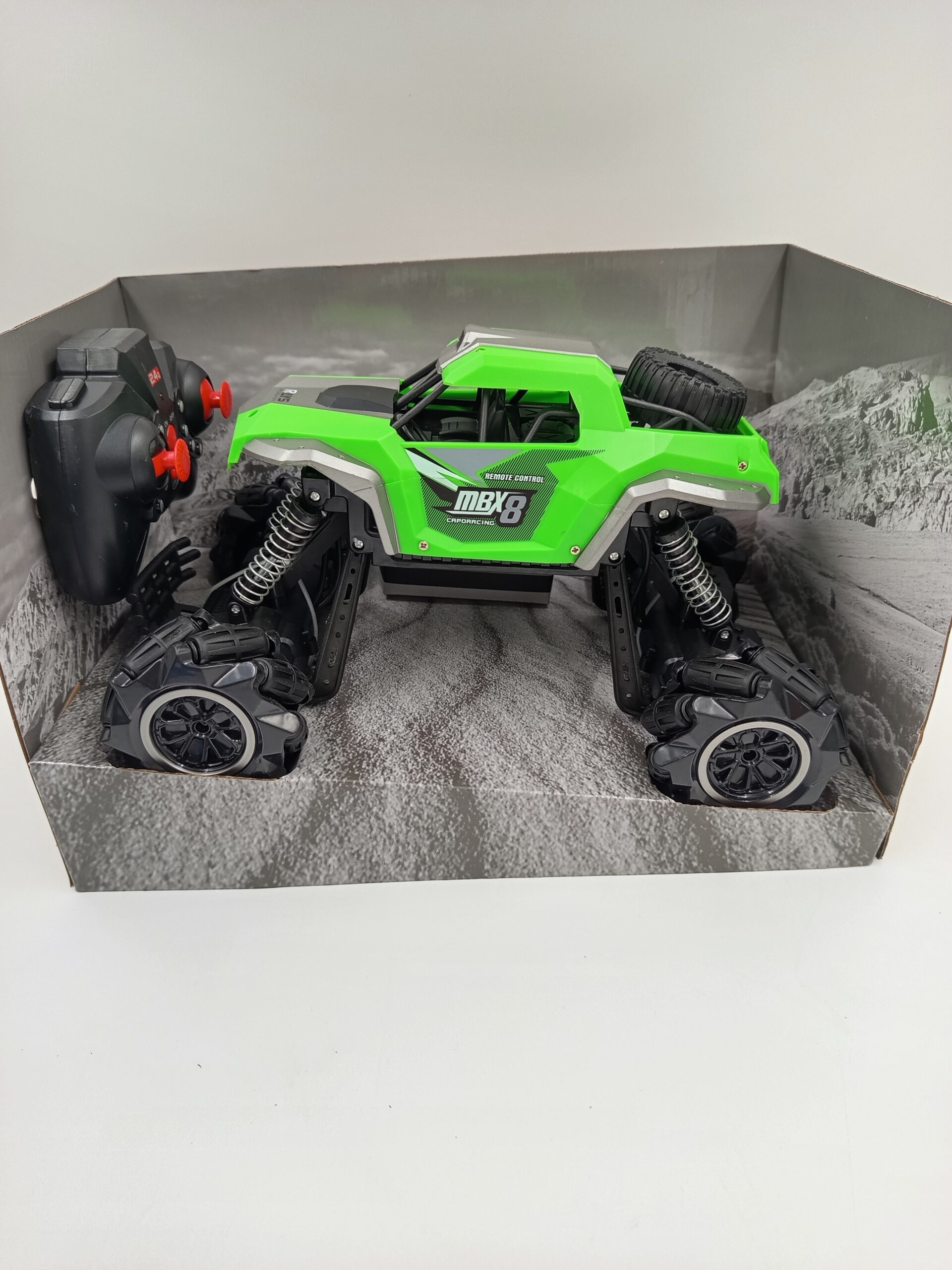 Auto Terenowe RC Storm Riders MBX8 Zielony – samochód zdalnie sterowany 6+